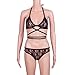 Underwear,toraway 1 Sexy Lingerie Set Strap Translucent Lace Bra +Thongs Briefs (Small, Black)