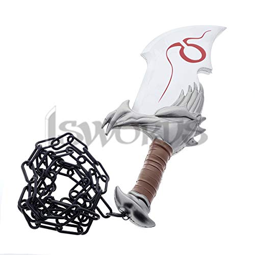 God of war Kratos Blades of Chaos Foam 11 Scale Props Replica. Silver