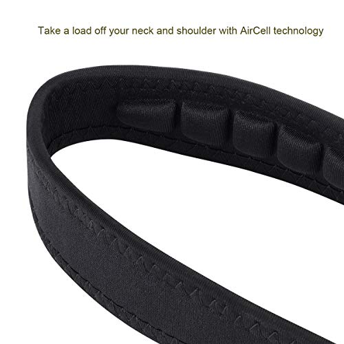 Saxophone Neck Strap, Sax Strap EVA Cotton Air Cell Padded with Metal Hook for Alto, Tenor, Baritone, Soprano Saxophones and Clarinet