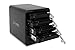 ICY DOCK Quad Bay 2.5” 3.5” SATA HDD/SSD USB 3.0/eSATA External JBOD Hard Drive Enclosure - Black - ICYCube MB561U3S-4SB R1