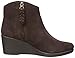 Crocs Women's Leigh Suede Wedge Boot, Espresso, 6 UK