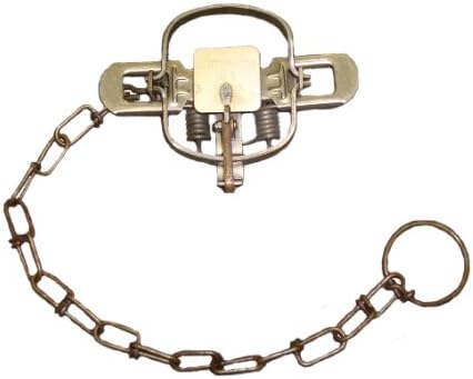 Wolf Creek Products Eliminator #1 Coil Spring Trap Great for Muskrat, Mink, And Raccoon