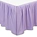 TILLYOU Crib Bed Skirt Dust Ruffle, 100% Natural Cotton, Nursery Crib Bedding Skirts for Baby Boys or Girls, 14