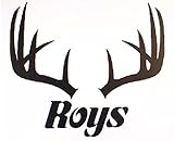 Deer Antler Hunting Custom Add Your Name For Yeti Rambler Tumbler Ozark Vinyl Decal Sticker