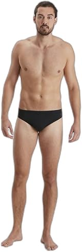 Speedo Eco Endurance+ 7cm Briefs Men Chlorine Resistant Training Swimwear Black