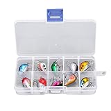 Keenso Fishing Lures Kit, 10pcs Saltwater Fishing