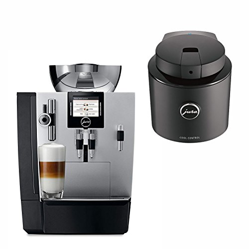 Jura 16367 IMPRESSA XJ9 Automatic Coffee Machine, Brilliant Silver with Jura 70384 Cool Control Basic, 20 Ounce