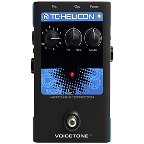 image for TC Electronic TC Helicon VoiceTone Single C1 Vocal Pitch-Correction Ef