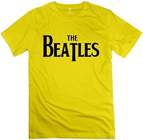 Womind Men's Beatles Band T-Shirt XXL Yellow
