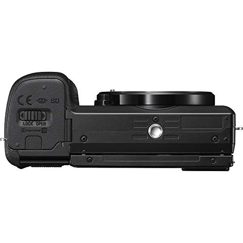 Sony Alpha a6100 Mirrorless Digital Camera (ILCE6100L/B) with 1650mm