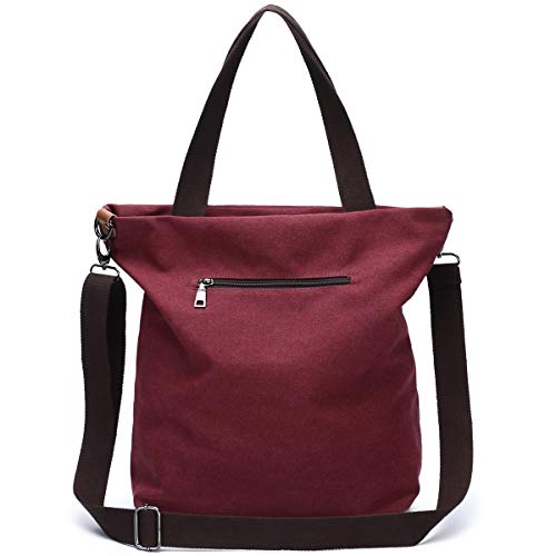 Shoulder Purse for Women,Myhozee Casual Tote Bag Cross-body Handbags for School and Traveling - Thumbnail 4