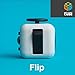 Figit Cube Prime - Exclusive Quality Stress Toys (White & Blue Classic Stress Cube)