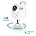 EZVIZ Mini Plus CV-200 Indoor Day & Night 1080p Wi-Fi Cloud Camera with 16GB microSD Card, 2.8mm Fixed Lens, 30 fps, White