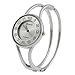 Geneva Platinum Polished Bangle Women's Watch
