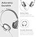 LilGadgets Untangled Pro On-Ear Bluetooth Kids Headphones for School, Microphone, Volume Limited, SharePort Technology, SoftTouch Padding, White - Wireless Headphones