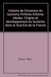 Histoire de l'invention du tourisme