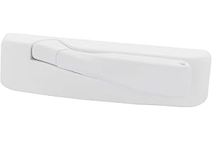 Brixwell 37-215-3 Encore Tango Fold Handle/Cover White 5-21/64in Cover Length 5-1/32in Handle Length Plastic Cover Metal Handle Left Type