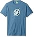 DC Comics Men's Green Blue Lantern Flash T-Shirt, Slate, 2XL