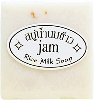 YOUQING Handmade 60g Rice Milk Soap Whitening Moisturizing Brighten Skin Wash Face Body Cleaning Soap