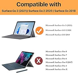 MoKo Case Fit Microsoft Surface Go 3