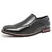Men's Loafers Dress Shoes Slip On Leather Lined Classic Formal Casual(7 M US, Black)