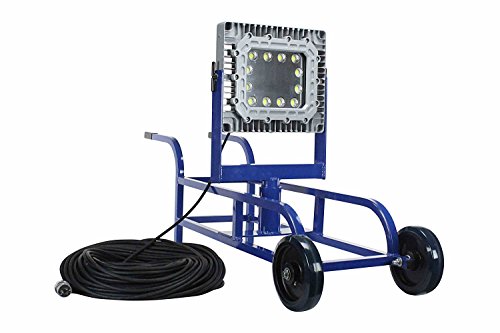 Larson Electronics 0626PUGQ4HG Explosion Proof LED Tank Light - 13,000 lm LED - Wheelbarrow Cart - 250' Cord - Class I Div 1 (6-20-60°) - Thumbnail 7