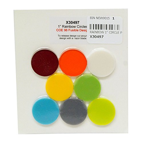 4 Circle+Rainbow+Assortment+Fusible+Pre+Cut