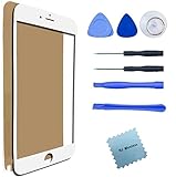 iPhone 6 6s Screen Replacement Glass Lens Repair Kit Broken Tools (White)