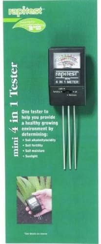 4 in 1 Mini Ph Plant Moisture Soil Tester Test Fertility Alkalinity Acidity