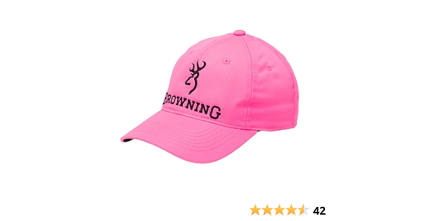 Browning 308144511 Cap, Pink Blaze 