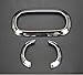 u-Box Chrome Roof Reading Light Cover Trim for 2011-2016 Jeep Wrangler 4-Door - Set