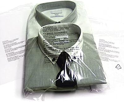 Sabco 100 Clear Self Seal Garment Bags 12 x 16 inches Polypropylene