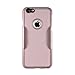 iPhone 6 Plus Case, 6s Plus Pink Rose Gold Bonus Tempered Glass Screen Protector [Slim Rugged Protection Kit] [Built-In Camera Hood] TPU Bumper PC Back SaharaCase