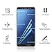 [2-Pack] Pulen Screen Protector for Samsung Galaxy A8+ 2018,HD 0.3MM Slim 9H Tempered Glass [Anti-Scratch] [Bubble Free] Extreme Hardness with Lifetime Replacement Warranty (Black)