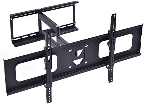 Safstar TV Wall Mount Bracket Full motion Swivel Tilt and Rotate for Most 36" 42" 46" 50" 55" 60" 65" 70" LCD LED Plasma Flat Panel Screen