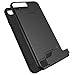 CoverON [SecureCard Series] Fit iPhone 8 Plus Case with Card Holder, iPhone 7 Plus Case, Protective Hybrid Cover with Card Slot and Kickstand Case for Apple iPhone 8 Plus/iPhone 7 Plus - Black