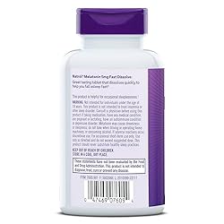 Natrol Melatonin 5mg Fast Dissolve Tablets, Sleep