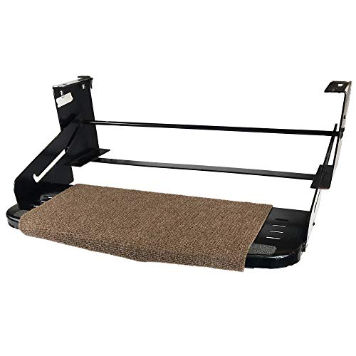 ARL Outdoors Brown RV Wrap Around Step Rug Cover - Protects Your RV From Unwanted Tracked in Dirt, Works on Electric and Manual RV Steps
