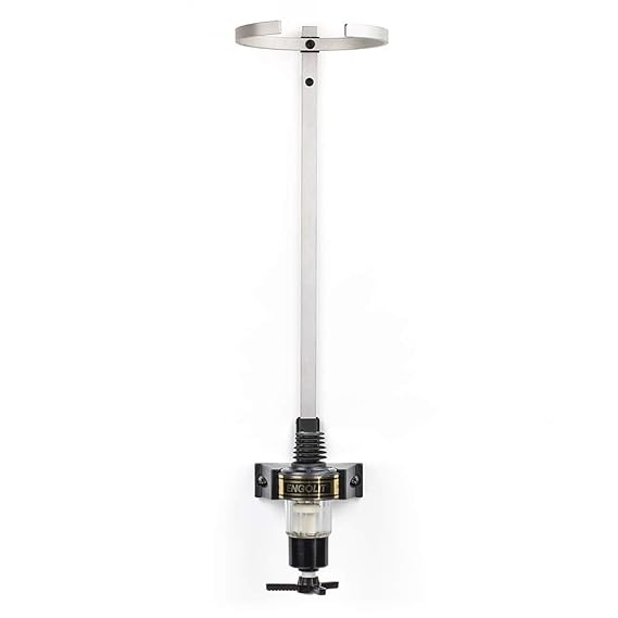 ENGOLIT 3-Liter-Flaschenhalter (inkl. 4,0 cl Drehkreuz-Dosierer) für Lange/große Flaschen ab 40 cm | Made in Germany