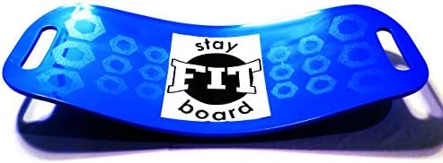 Fitness Board | Exercise Board | Abs Legs Core Workout Balance Board | As Seen On TV (Blue)