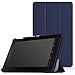 MoKo Case for Fire 2015 7 inch - Ultra Lightweight Slim-shell Stand Cover for Amazon Fire Tablet (7 inch Display - Previous 5th Generation, 2015 Release Only), INDIGO