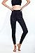 Ausom Womens Slimming Neoprene Hot Thermo Long Pants Leggings Waist Sweat Body Shapers Sauna Suit for Weight Loss