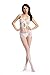 Amoretu Womens Sexy Lingerie Strap Bodysuits Crotchless Bodystocking