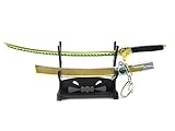 Brdwn Unisex Cosplay Genji Hanzo Model Key Ring,Genji Gold(18cm)