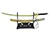 Brdwn Unisex Cosplay Genji Hanzo Model Key Ring,Genji Gold(18cm)