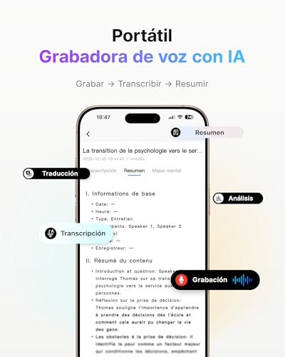 BOYA Notra Grabadora de Voz AI, Control por Aplicación, Transcripción y Resumen con Tecnología IA, 64GB de Memoria, Grabadora de Audio para Conferencias, Reuniones, Llamadas Negro