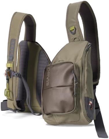 Amazon.com : Orvis Guide Sling Fly-Fishing Pack, Dusty Olive - One