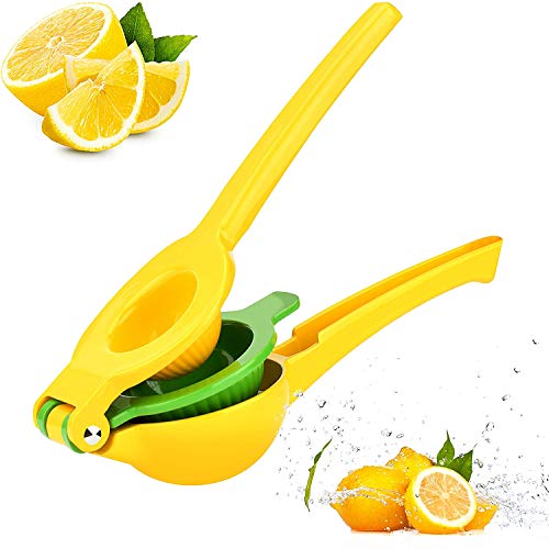 Lemon Squeezer,JINHI Premium Quality Metal Manual Citrus Press Juicer Safe Aluminum Premium Quality Professional Kitchen Tool