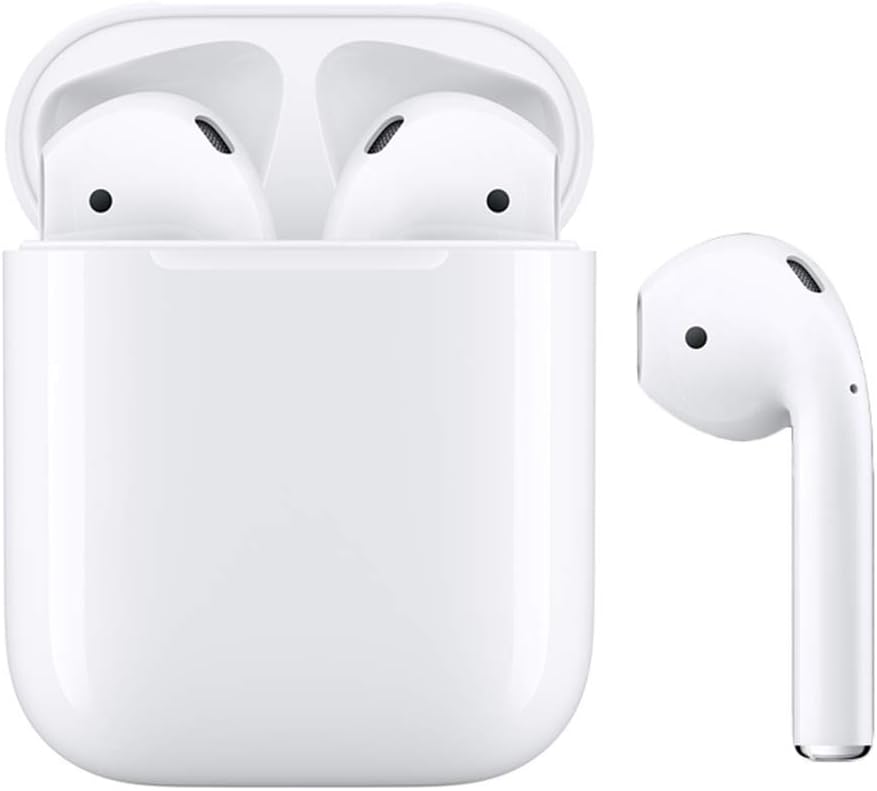 Bluetooth 5.0 Wireless Earbuds Noise Canceling Sports 3D Stereo Headphones with 24Hr Playtime IPX5 Waterproof, Pop-ups Auto Pairing, Built-in Binaural Mic Headset for Android/iPhone Apple Airpods