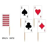 Playing Card Picks (asstd designs) Party Accessory  (1 count) (50/Pkg)